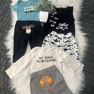 3 - 3-6/6 month boys outfits. [3A]
